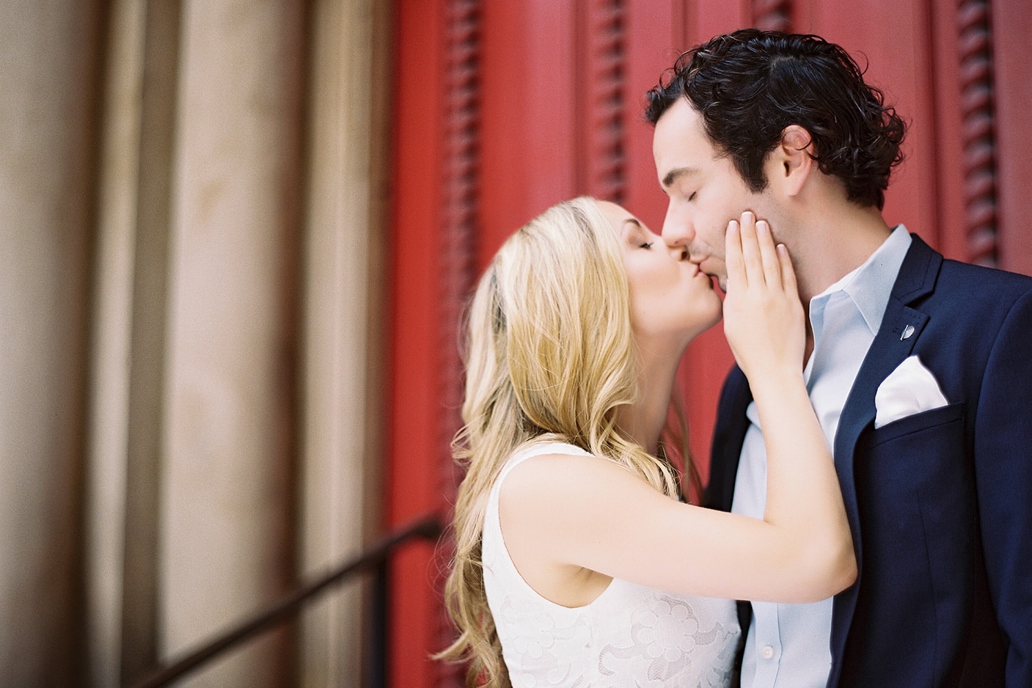 Rittenhouse Square Engagement Photos – Rebecca & Nick