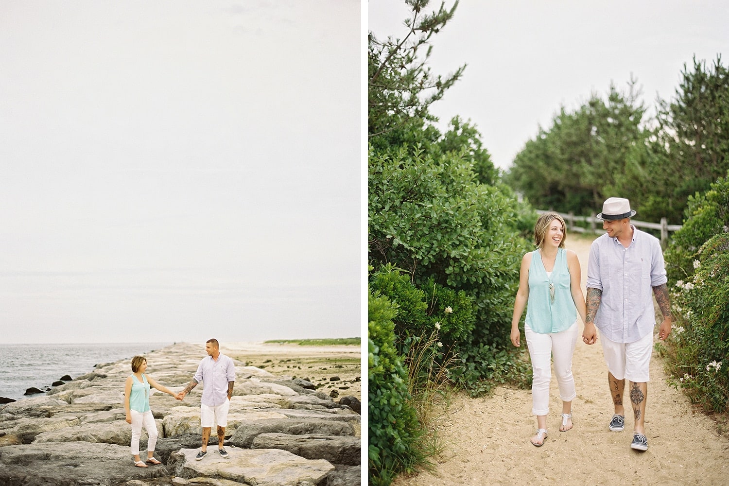 Long Beach Island Engagement Session of Blaine & Tiffany