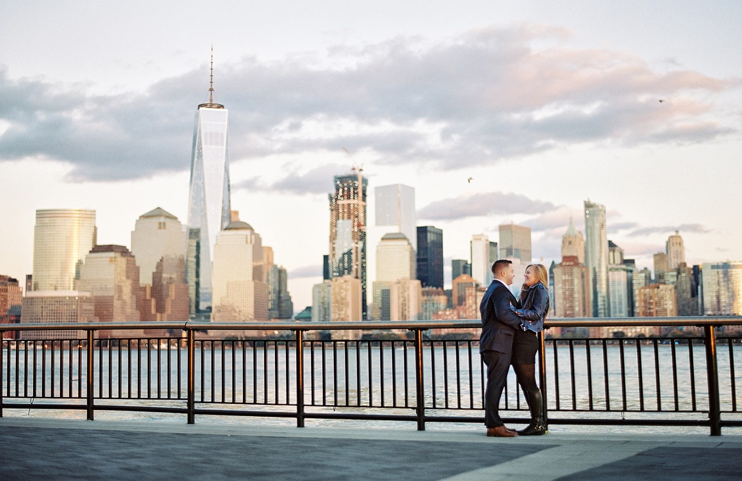 Jersey City Engagement Photos – New Jersey – Brianna & Ray