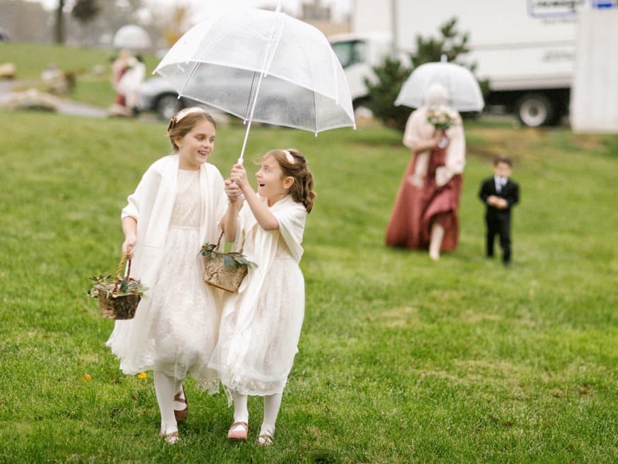 Brandywine Manor House Wedding – Rain, Rain, go away…
