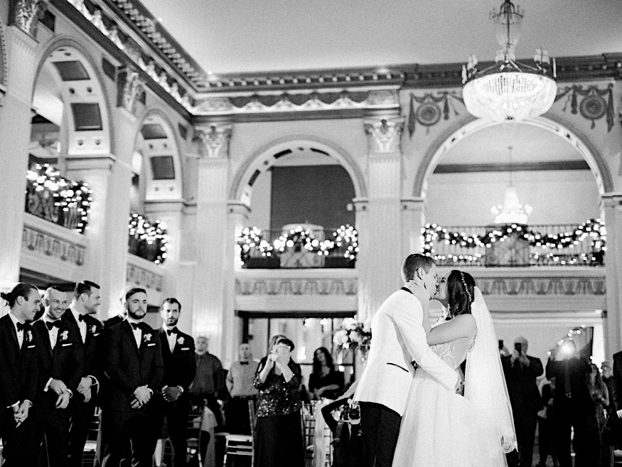 Ballroom at the Ben wedding first dance
