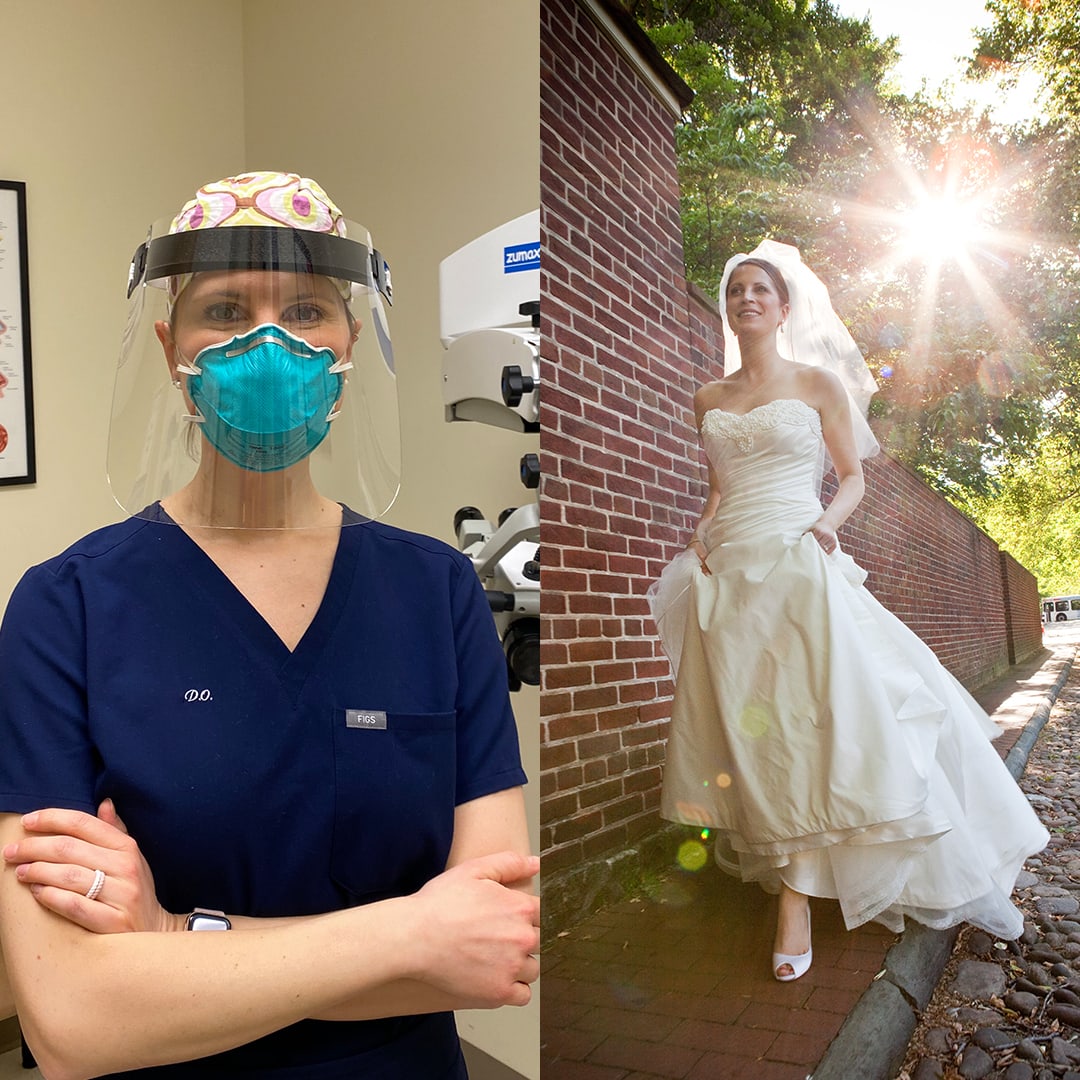 Philadelphia bride and nurse Kelli on the COVID-19 front lines