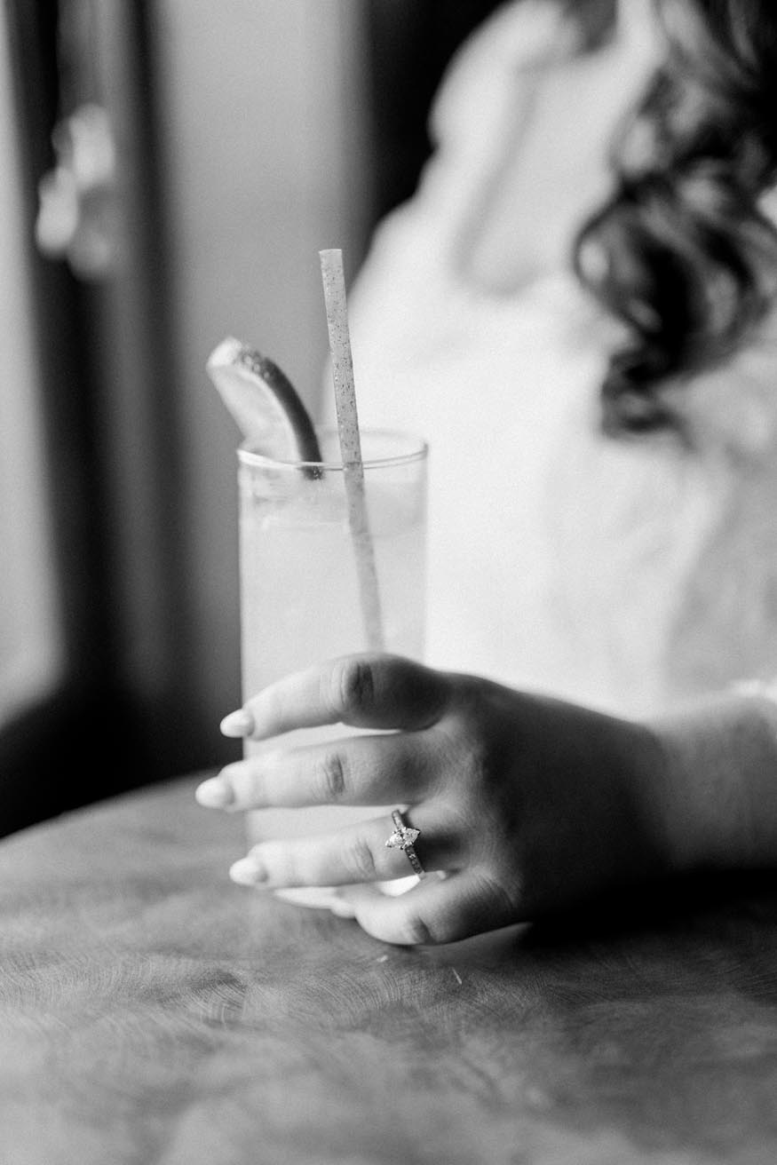 Philadelphia wedding bride details