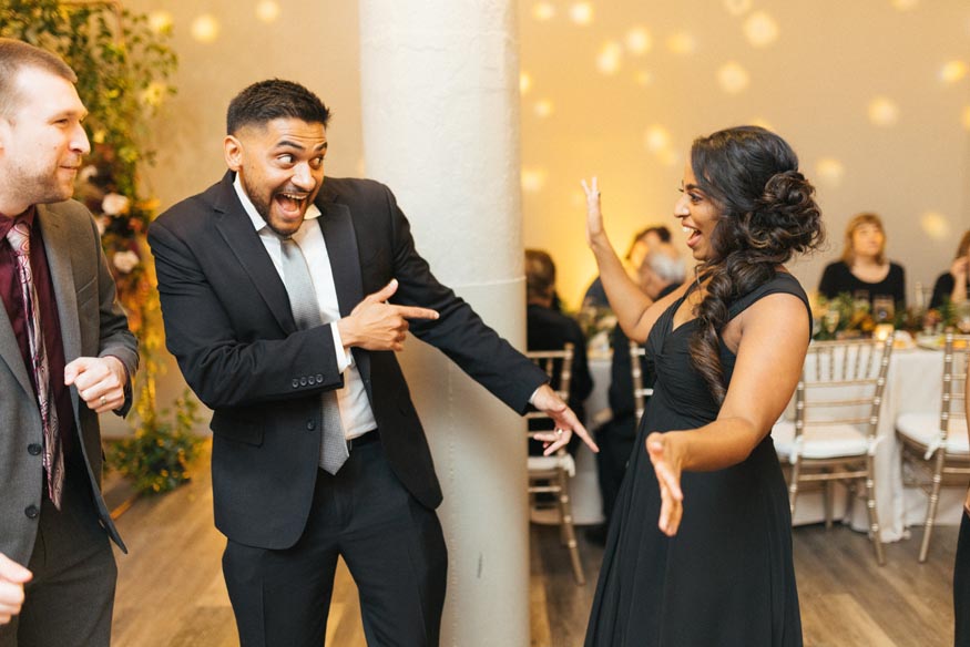 FAME MaKen Studios Philadelphia wedding reception dancing