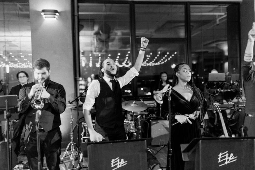 FAME MaKen Studios Philadelphia wedding reception band dancing