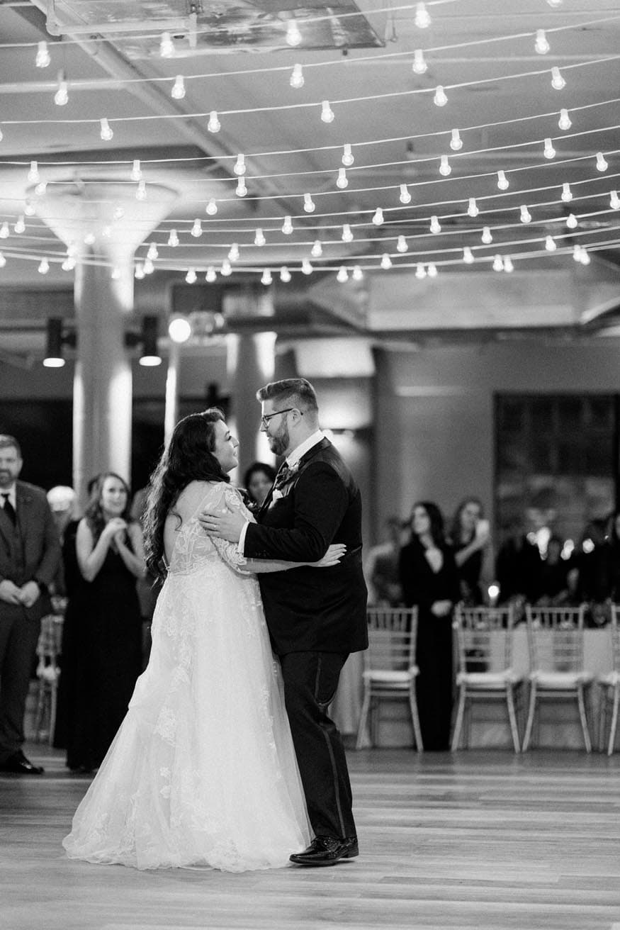 FAME MaKen Studios Philadelphia wedding reception first dance