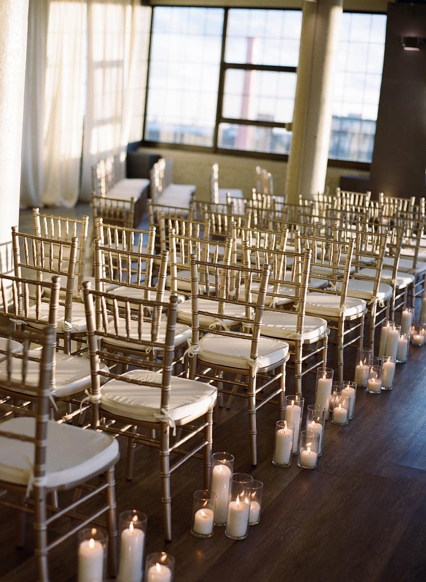 FAME MaKen Studios Philadelphia wedding ceremony details