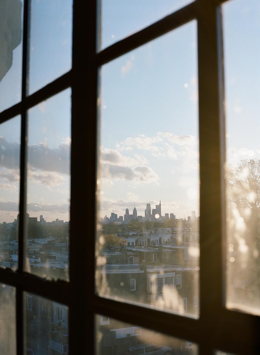 FAME MaKen Studios Philadelphia wedding ceremony view