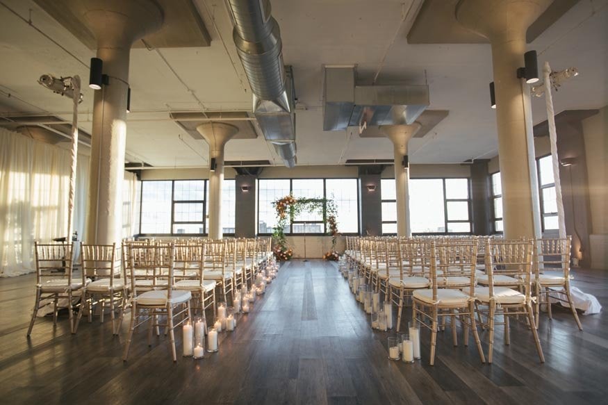 FAME MaKen Studios Philadelphia wedding ceremony details