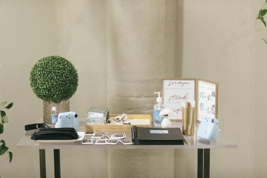 FAME MaKen Studios Philadelphia wedding reception details