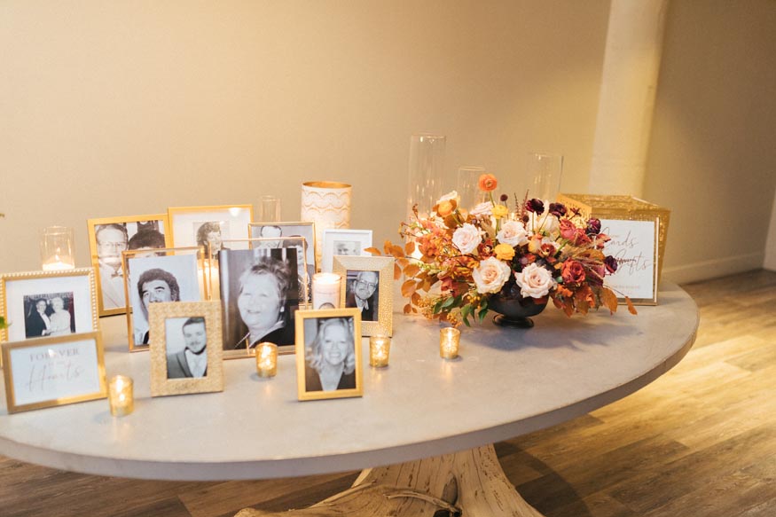 FAME MaKen Studios Philadelphia wedding reception details