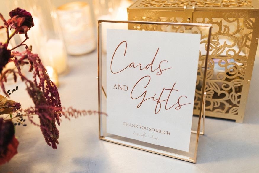 FAME MaKen Studios Philadelphia wedding reception details