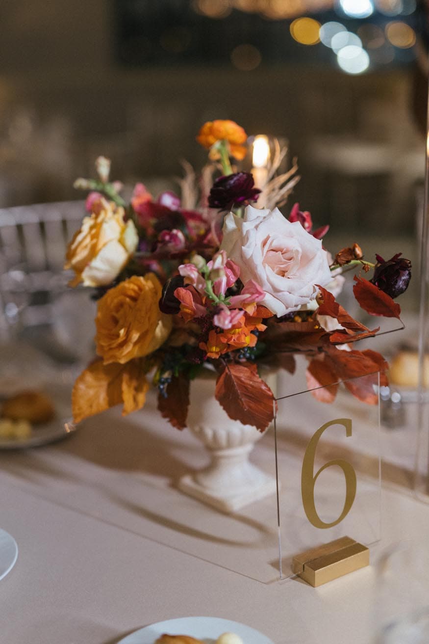 FAME MaKen Studios Philadelphia wedding reception details