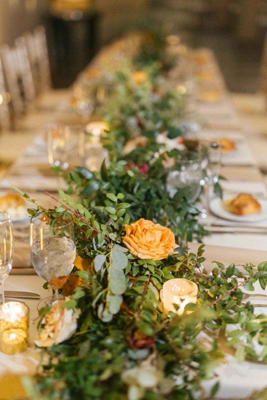 FAME MaKen Studios Philadelphia wedding reception details