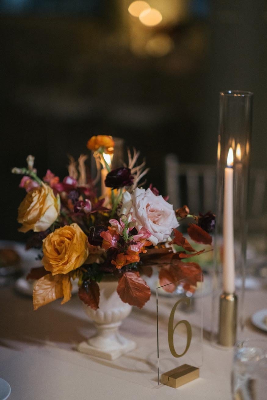 FAME MaKen Studios Philadelphia wedding reception details