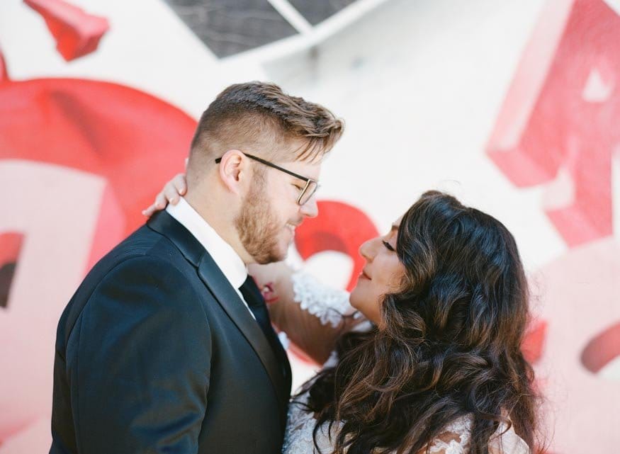 Philadelphia wedding bride and groom portraits