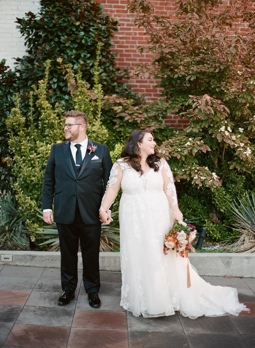 Philadelphia wedding bride and groom portraits