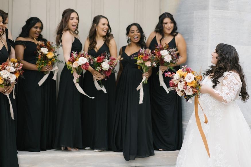 Philadelphia wedding bridesmaids