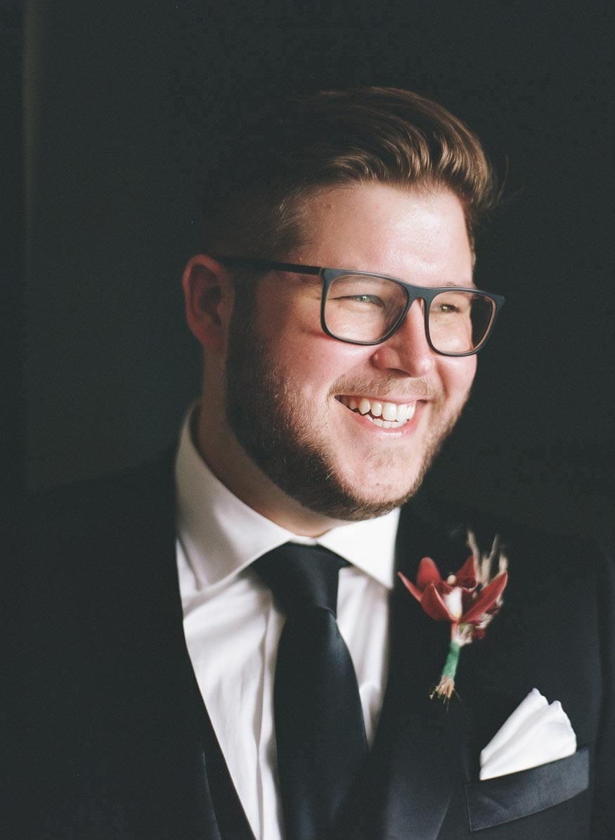 Philadelphia wedding groom portraits