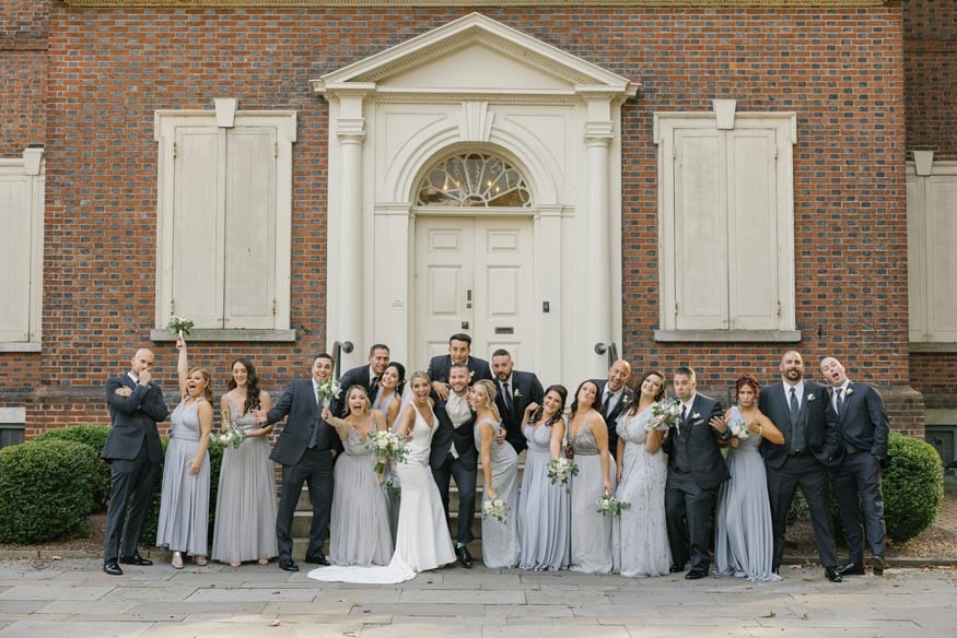 Philadelphia wedding bridal party