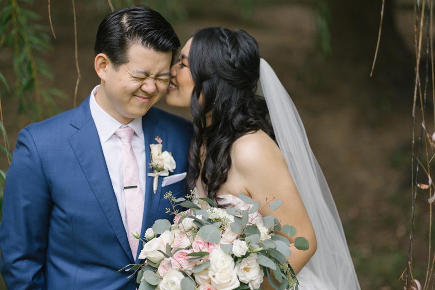 Philadelphia wedding bride and groom portrait