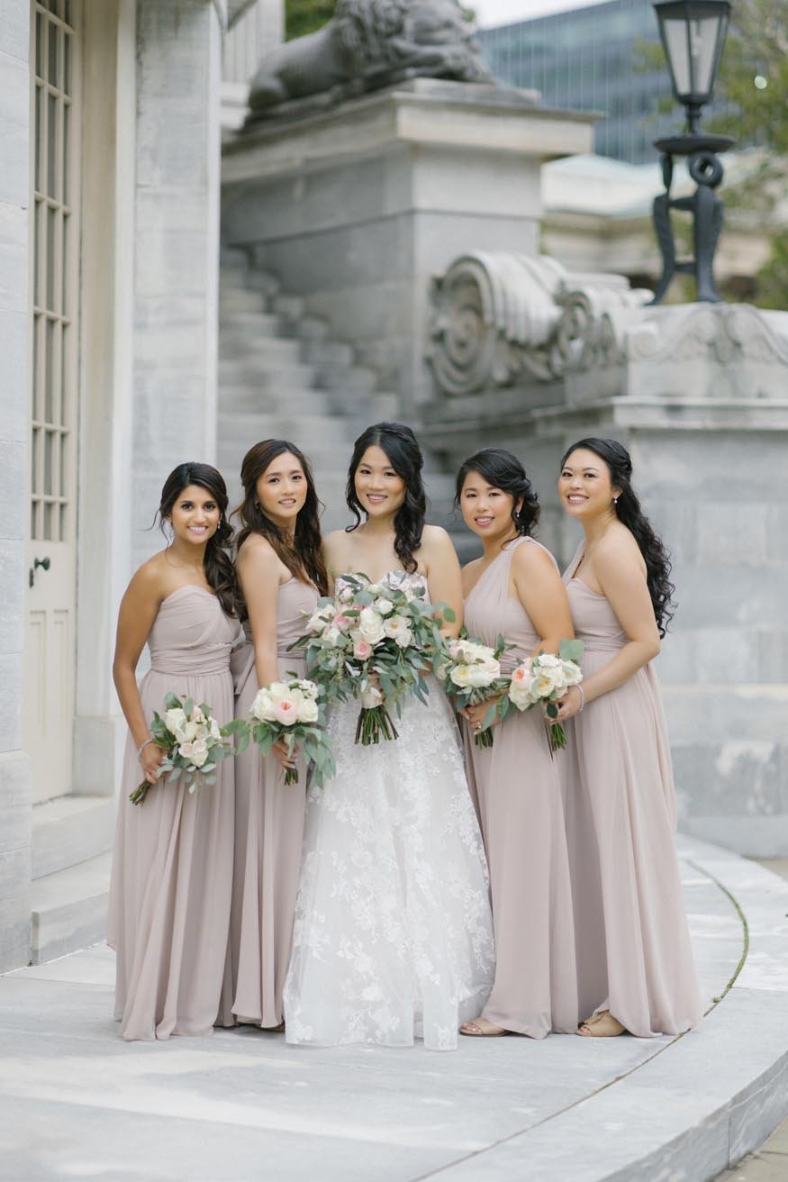Philadelphia wedding bridesmaids