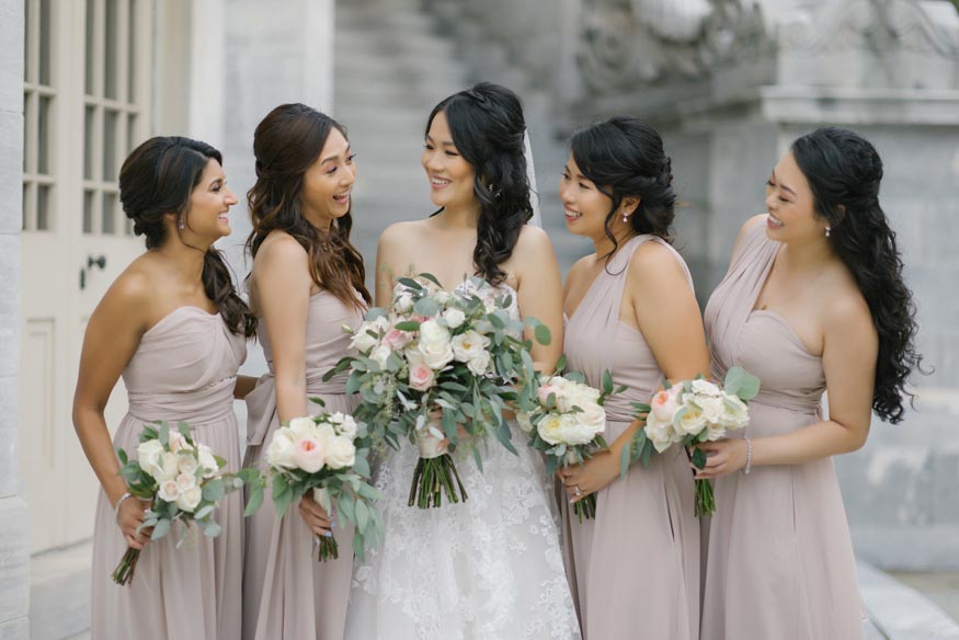 Philadelphia wedding bridesmaids