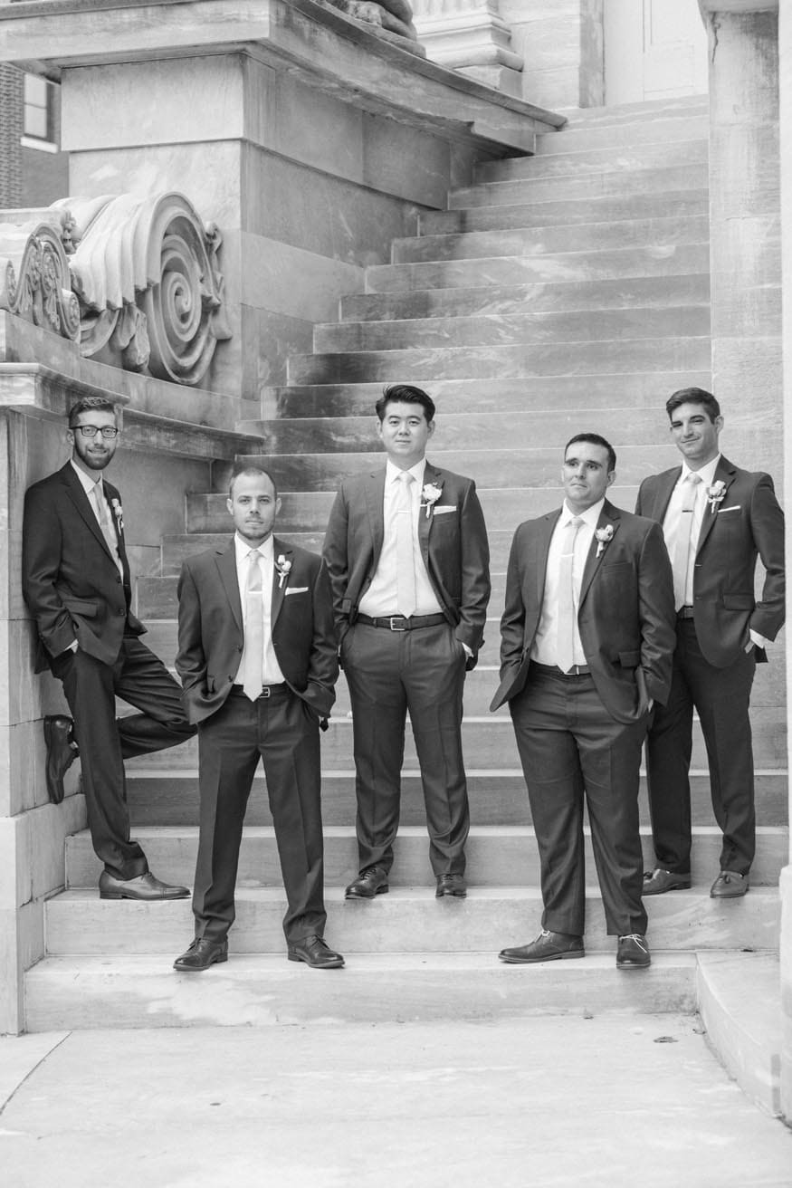 Philadelphia wedding groomsmen