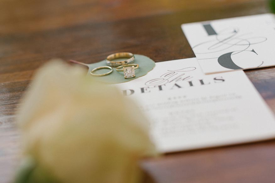 New Jersey private estate wedding bride prep details ring