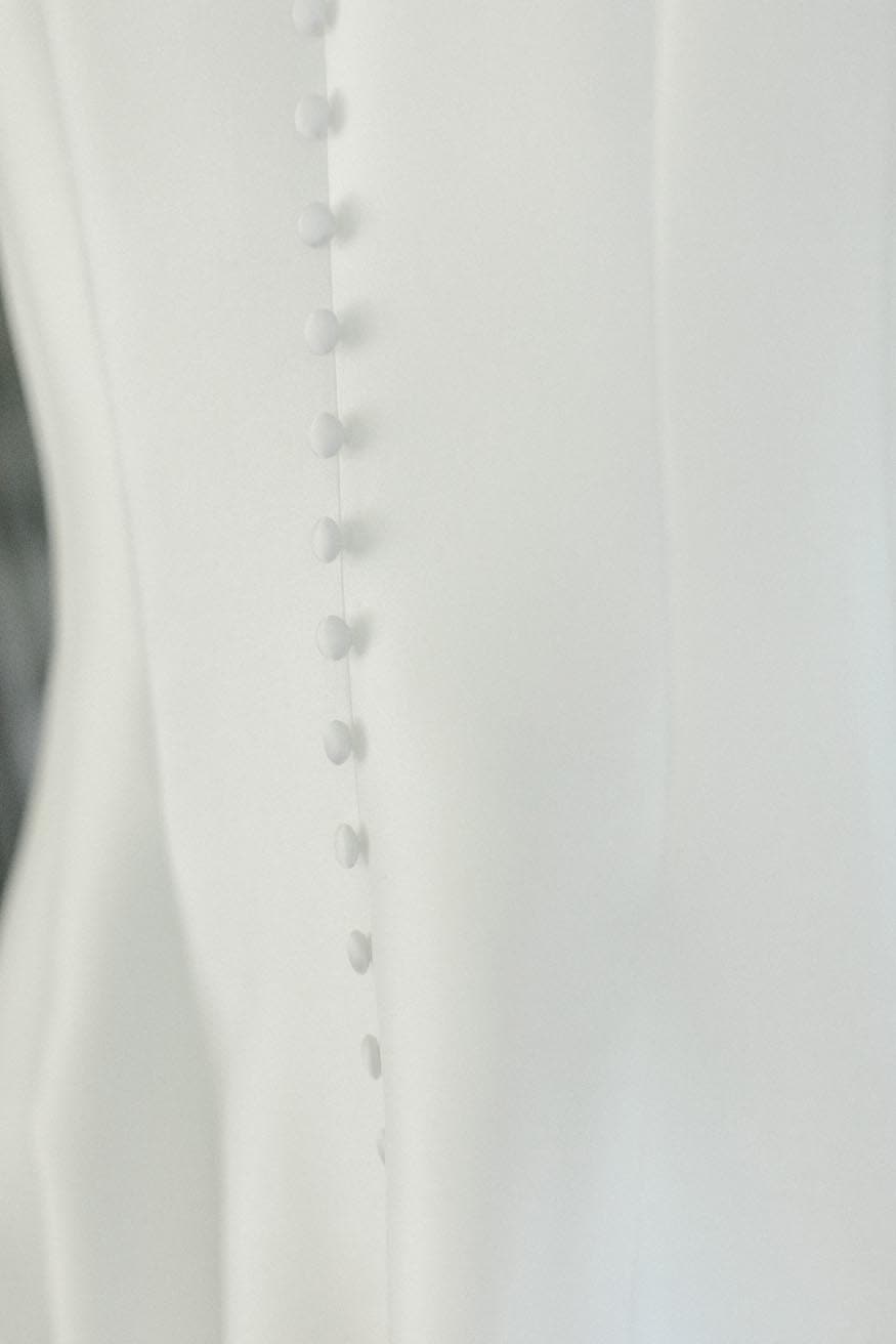 New Jersey private estate wedding bride prep details dress
