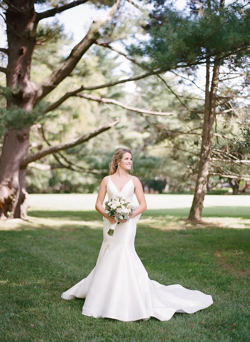 Lauren and Chris family wedding portrait private estate