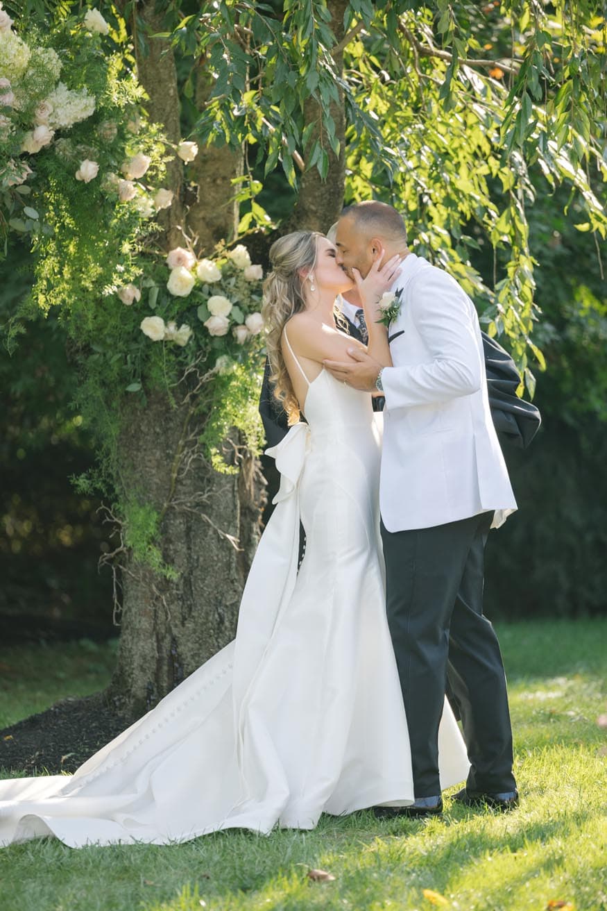 New Jersey private estate wedding ceremony