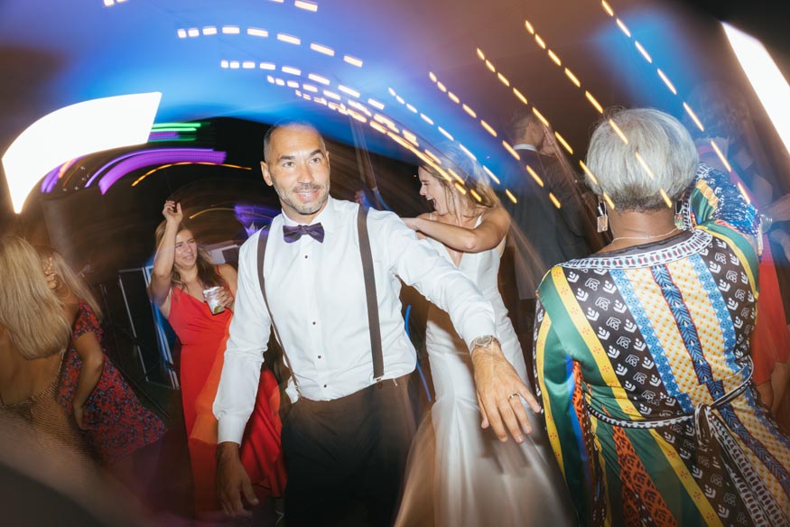 New Jersey private estate wedding reception dancing