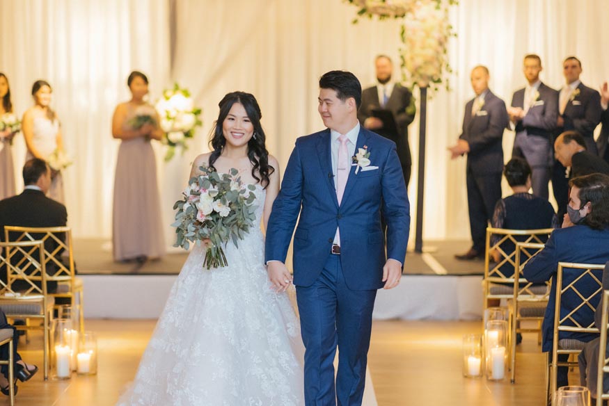 Westin Philadelphia Wedding ceremony receptional