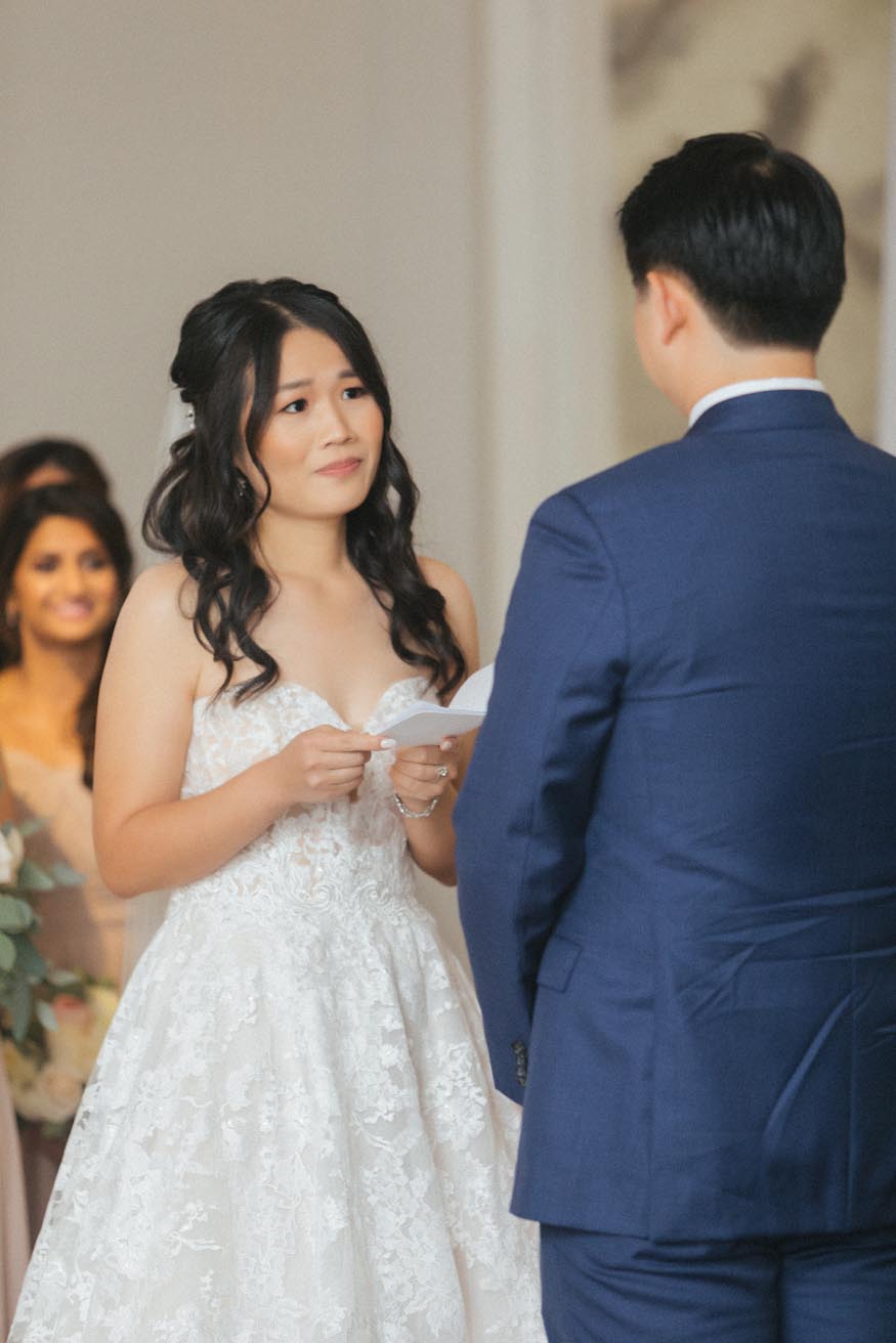 Westin Philadelphia Wedding ceremony vows