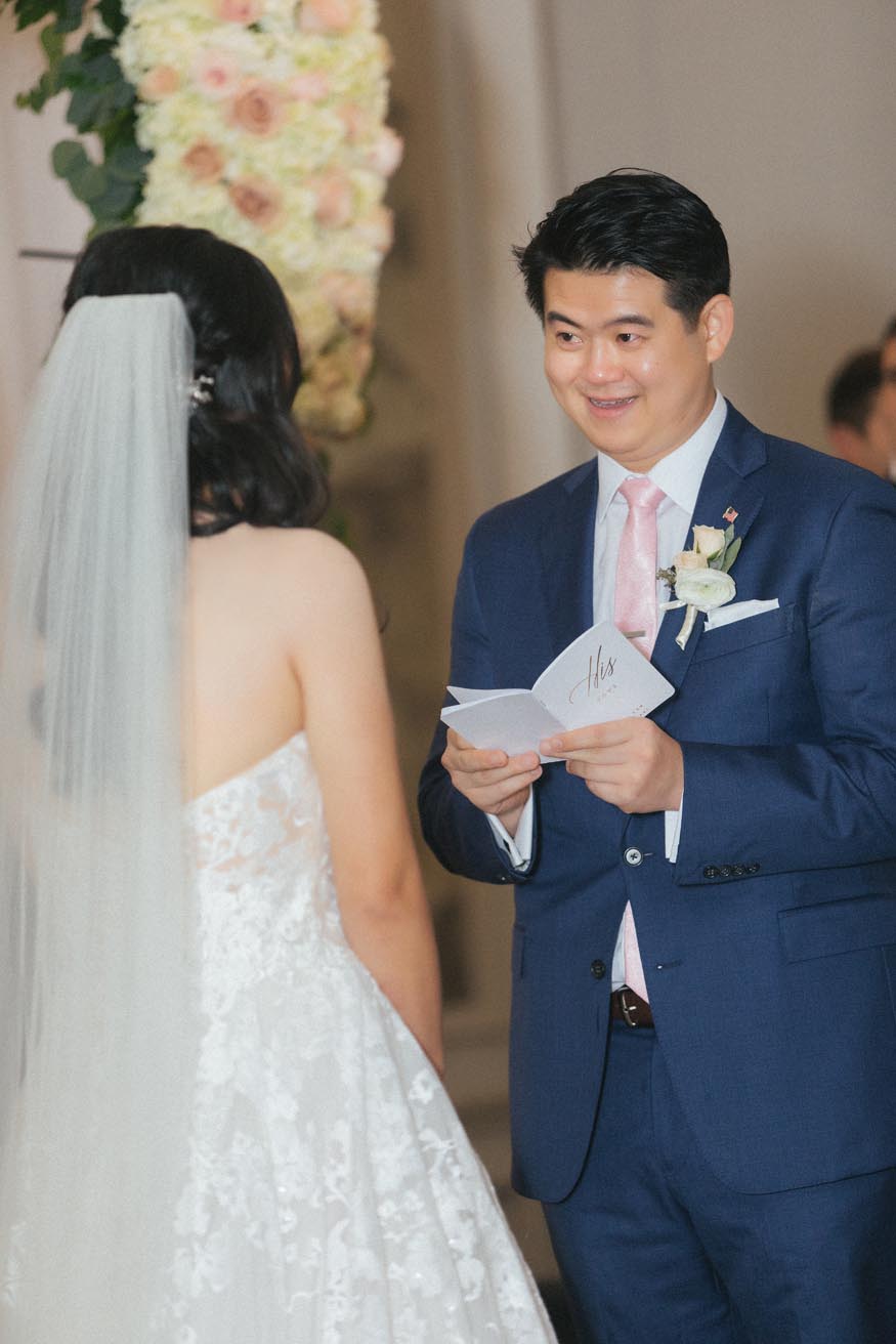 Westin Philadelphia Wedding ceremony vows
