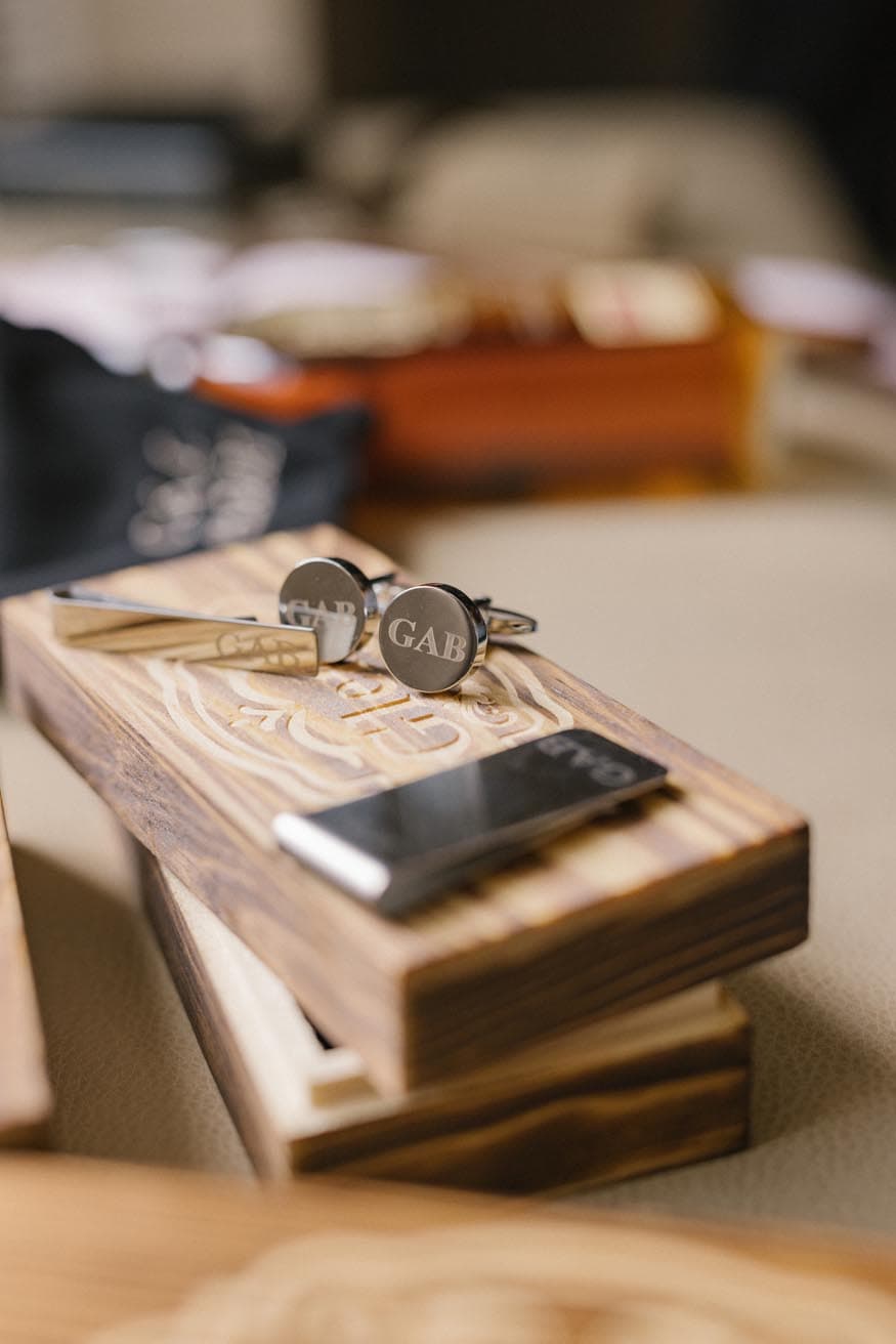 Westin Philadelphia Wedding groom prep details