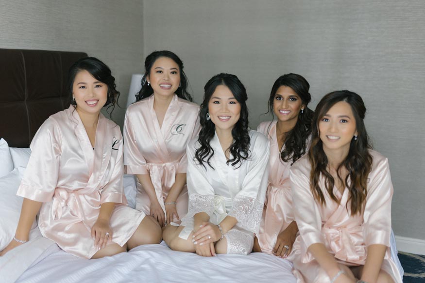 Westin Philadelphia wedding bridesmaids