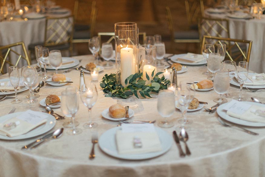 Westin Philadelphia Wedding table details