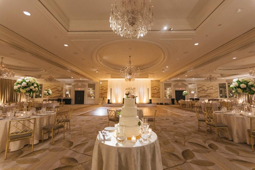 Westin Philadelphia Wedding ballroom details