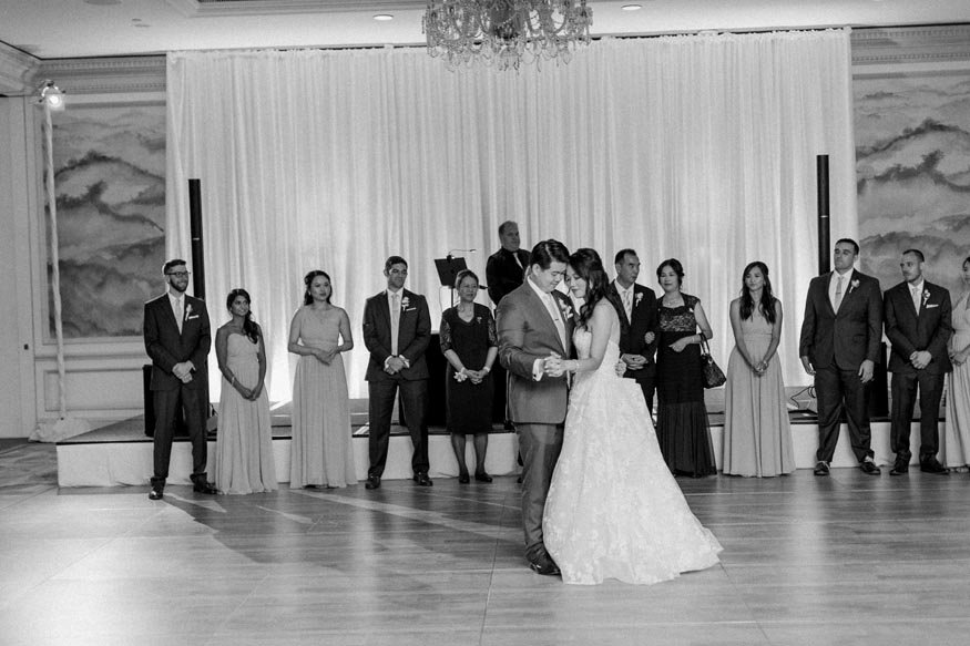 Westin Philadelphia reception first dance