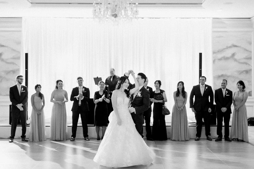 Westin Philadelphia reception first dance