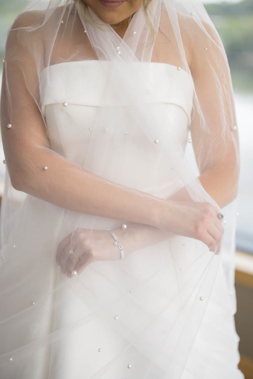Emotional bride preparation Lambertville Inn NJ