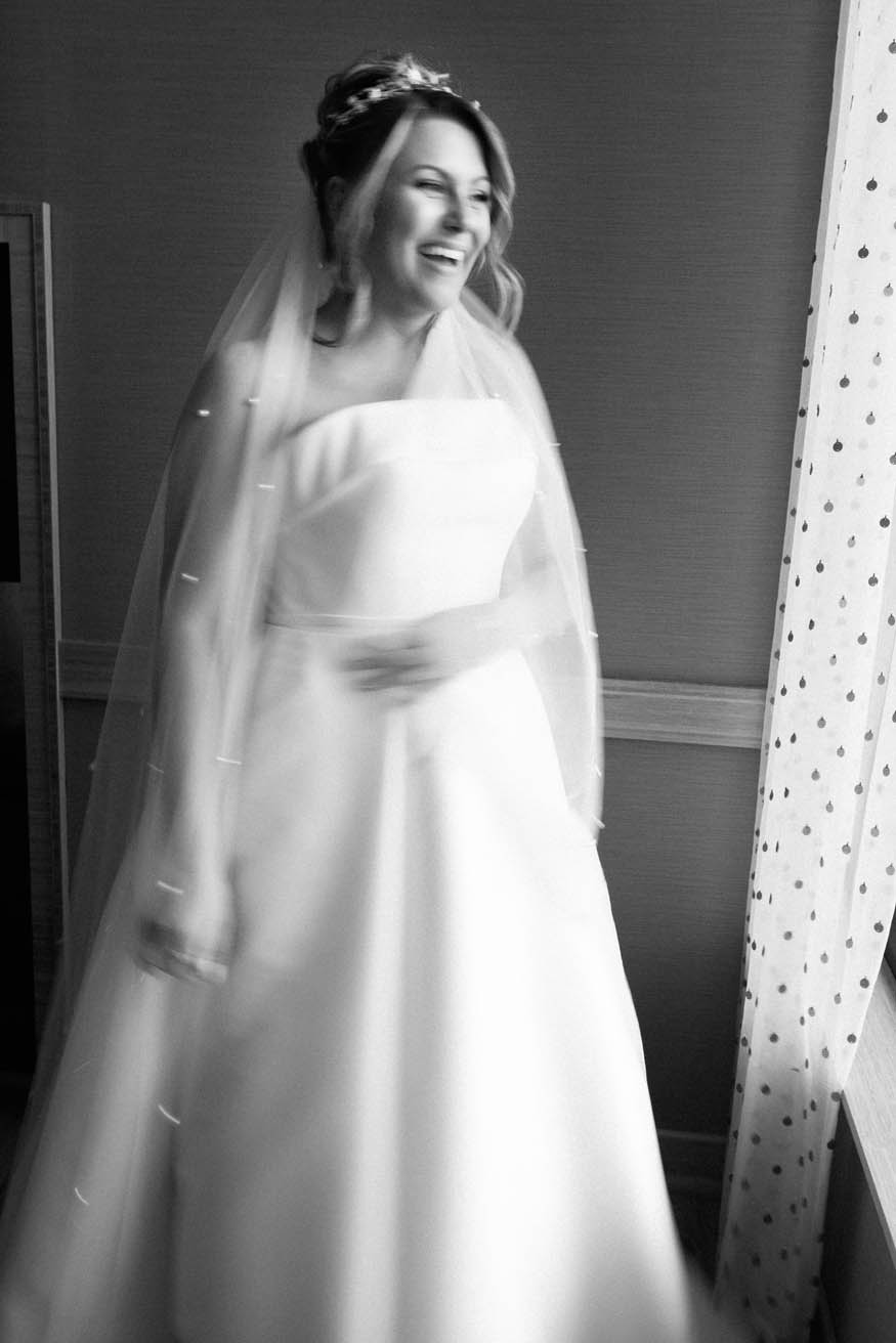 Bride Getting Ready Lambertville Inn Wedding