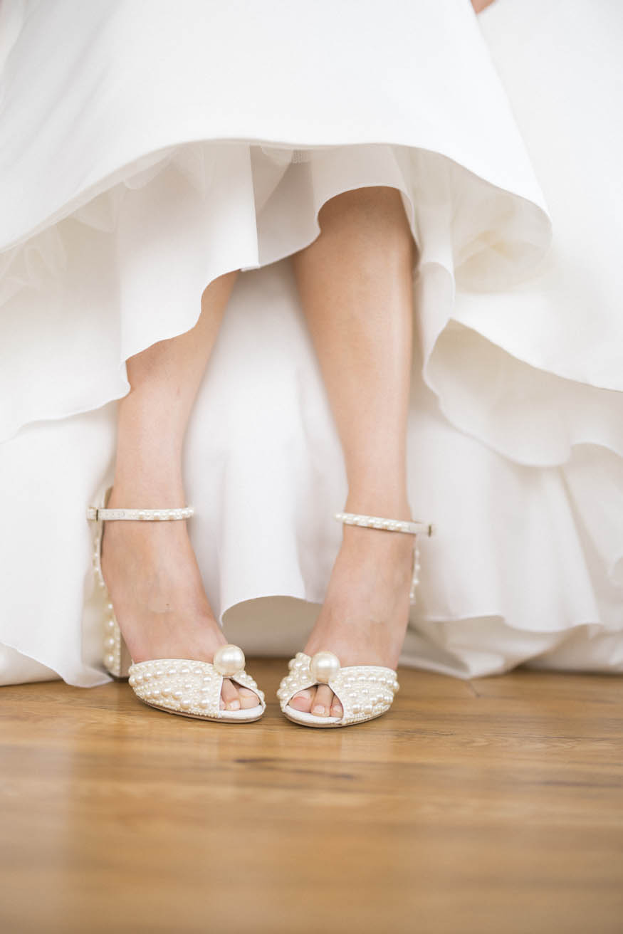 Bride Getting Ready Lambertville Inn Wedding