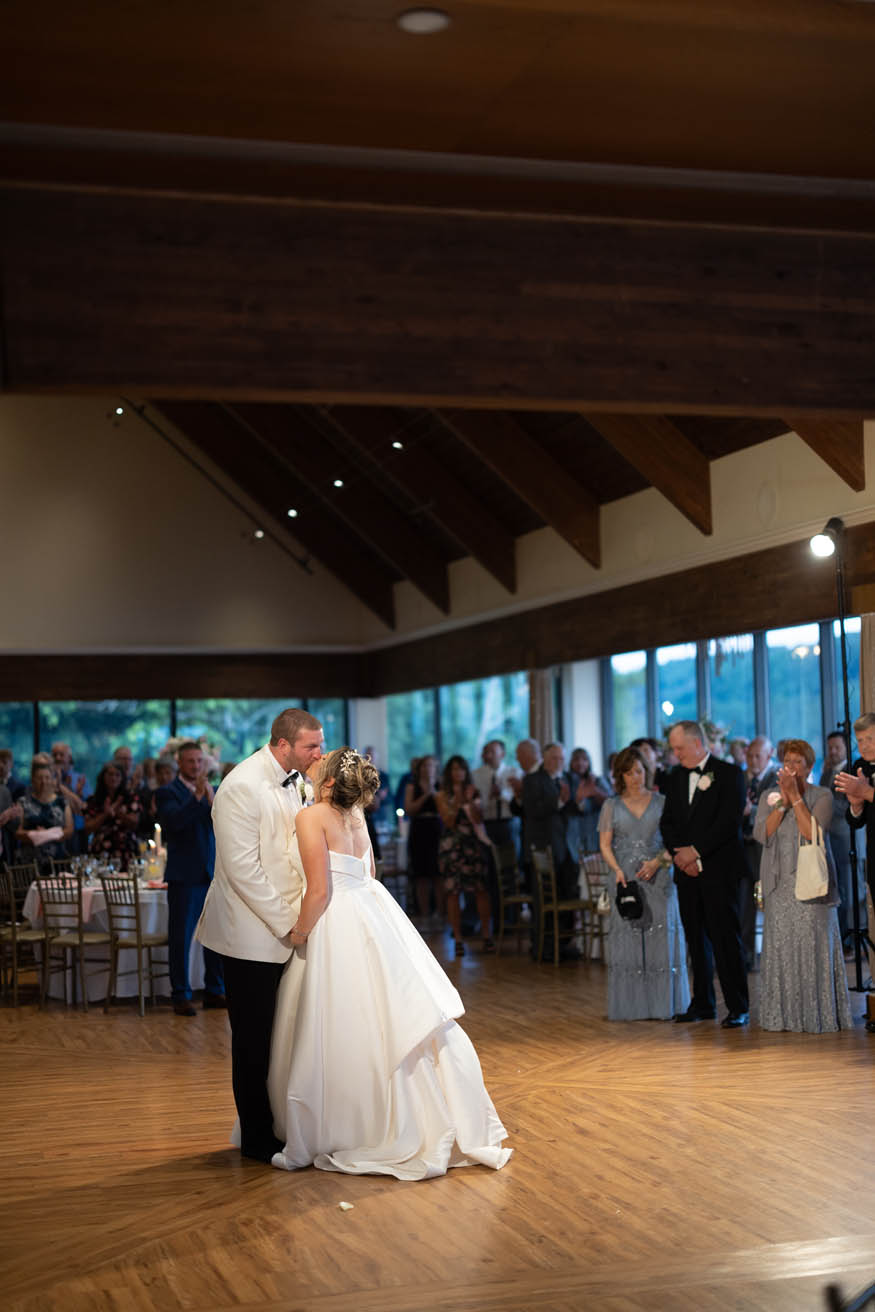 Bride Groom Dance Portrait Lambertville Inn Wedding
