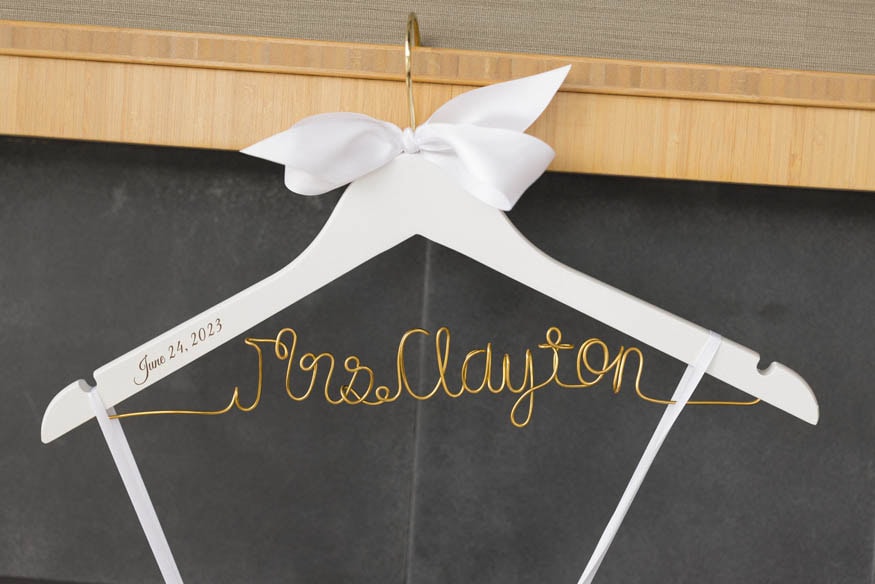 Bride details flat lay Lambertville Inn wedding