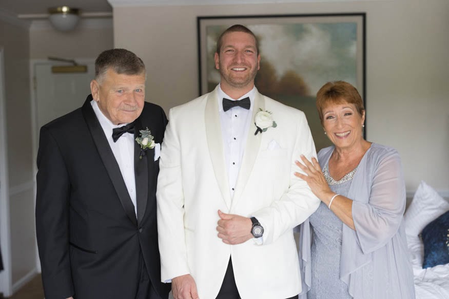 Groom Prep Lambertville Inn Wedding