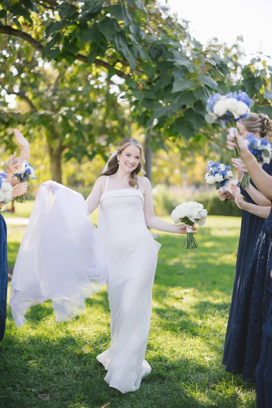 Wedding party portrait at The Notary Hotel Philadelphia