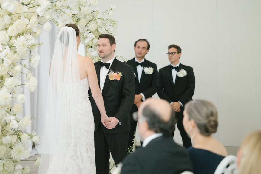 Wedding ceremony vows Four Seasons Philadelphia
